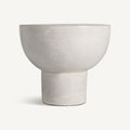 Mesa auxiliar Telfs — Cemento gris