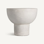 Mesa auxiliar Telfs — Cemento gris