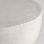 Mesa auxiliar Telfs — Cemento gris