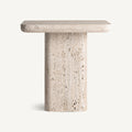 Mesa auxiliar Theuville — Travertino beige