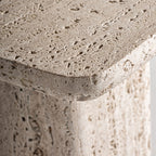 Mesa auxiliar Theuville — Travertino beige