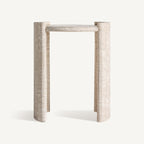 Mesa auxiliar Thiennes — Travertino beige