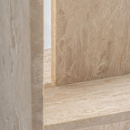 Mesa auxiliar Thiennes — Travertino beige