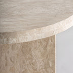 Mesa auxiliar Thiennes — Travertino beige
