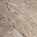 Mesa auxiliar Tivoli — Travertino beige mate