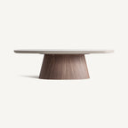 Mesa de centro Bionaz — Madera dm topo