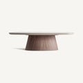 Mesa de centro Bionaz — Madera dm topo