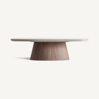 Mesa de centro Bionaz — Madera dm topo