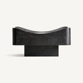 Mesa de centro Bridoire — Madera de mango reciclada negro