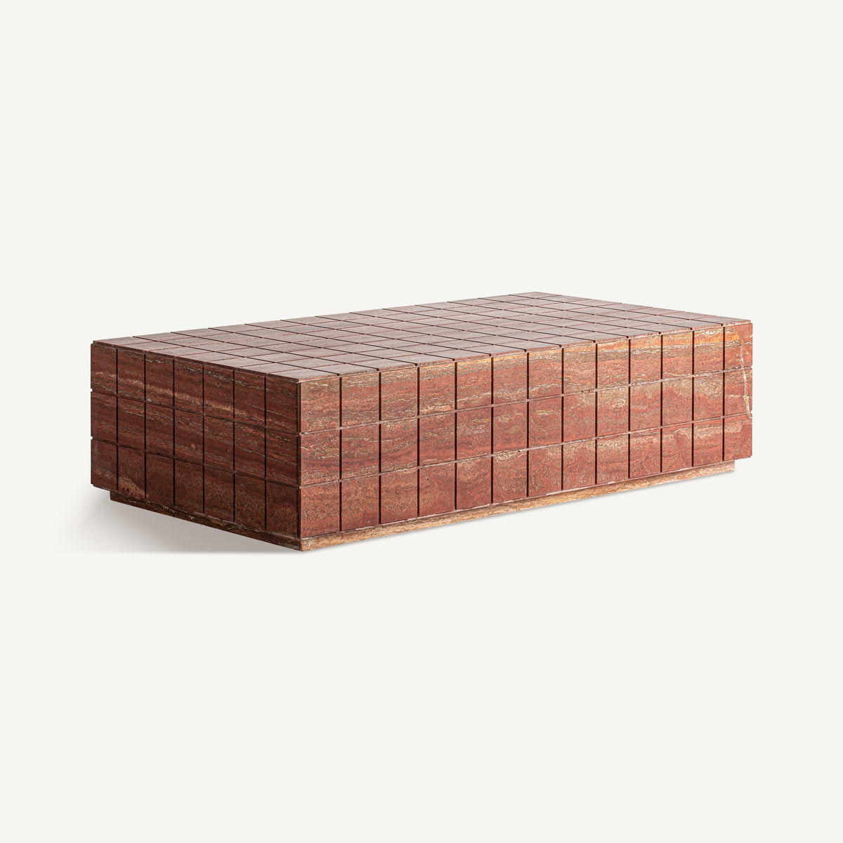 Mesa de centro Centro — Travertino terracota