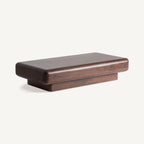 Mesa de centro Flers — Madera de acacia marrón