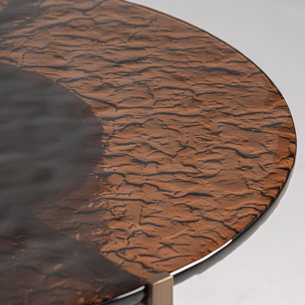 Mesa de centro Giswil — Madera contrachapada marrón