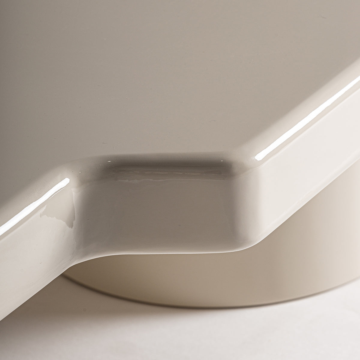 Mesa de centro J/2 — Madera dm beige brillo
