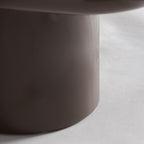 Mesa de centro Kuftein — Madera dm chocolate brillo