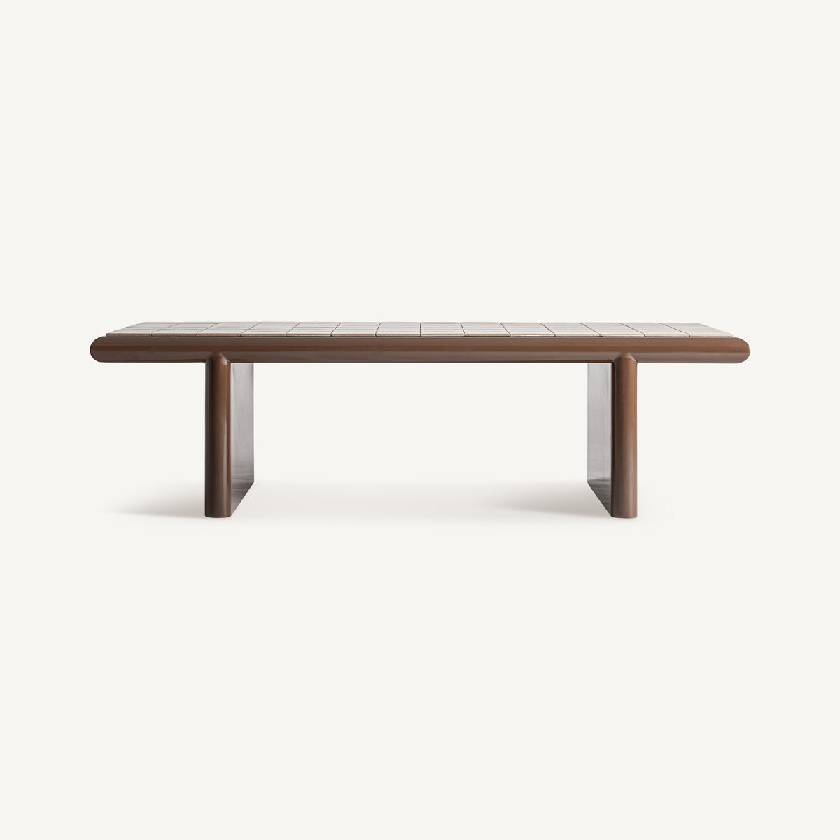 Mesa de centro Kurten — Madera dm marrón