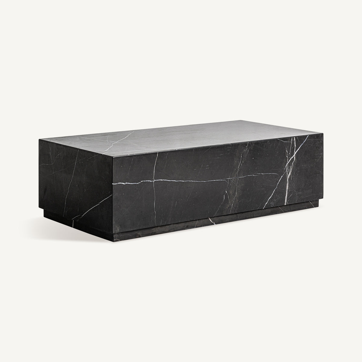 Mesa de centro Laiz — Mármol negro