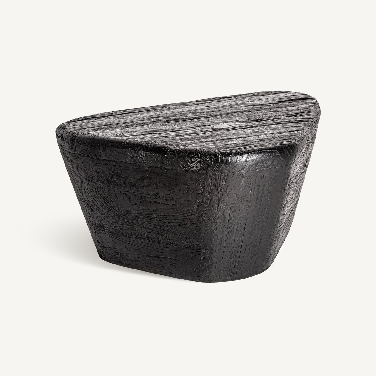 Mesa de centro Lestans — Madera de teca negra