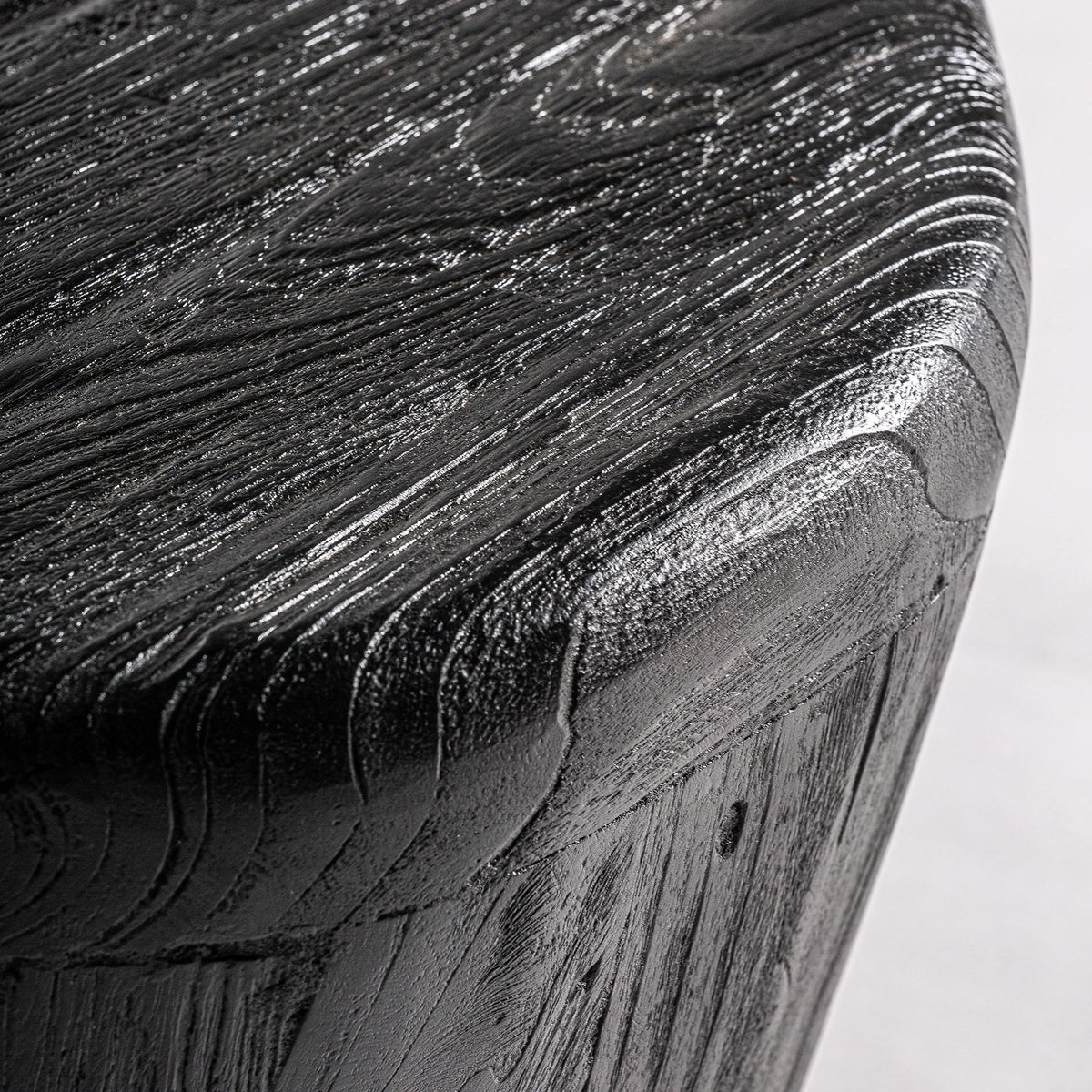 Mesa de centro Lestans — Madera de teca negra