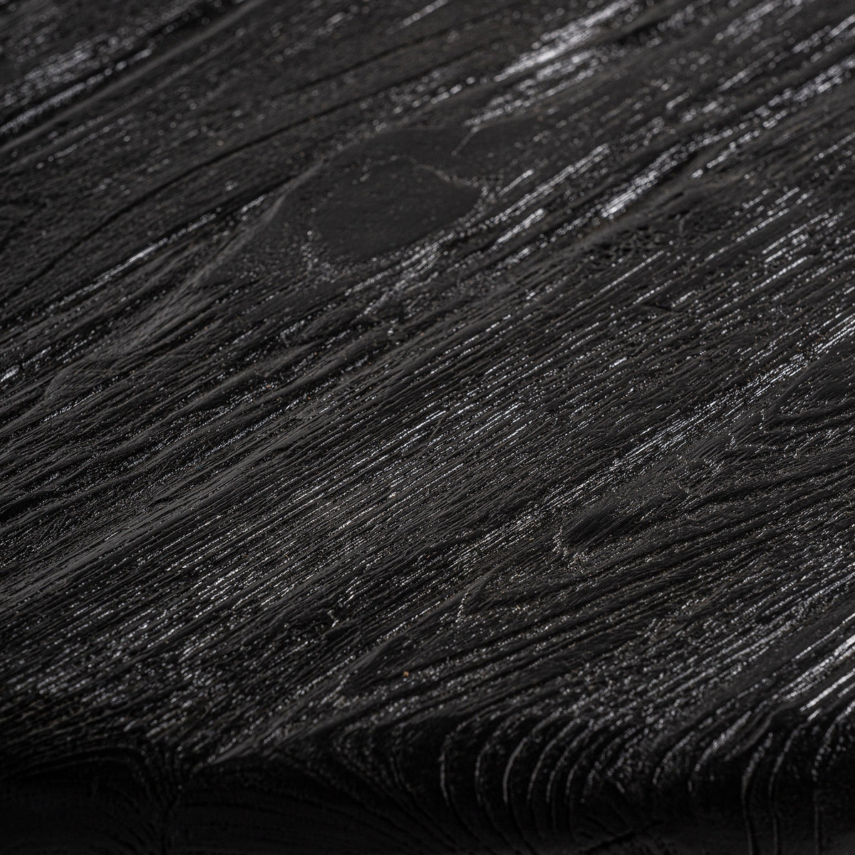 Mesa de centro Lestans — Madera de teca negra