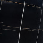 Mesa de centro Neufs — Mármol sintético blanco satinado