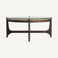 Mesa de centro Nossen — Madera de mango marrón