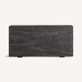 Mesa de centro Oaple — Madera suar negro envejecido