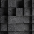 Mesa de centro Pètria — Madera de mango negro arenado