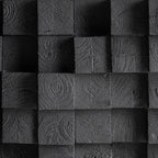 Mesa de centro Pètria — Madera de mango negro arenado