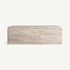 Mesa de centro Rapolano — Travertino beige