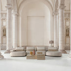 Mesa de centro Rapolano — Travertino beige
