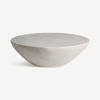 Mesa de centro Telfs — Cemento gris