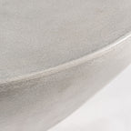 Mesa de centro Telfs — Cemento gris