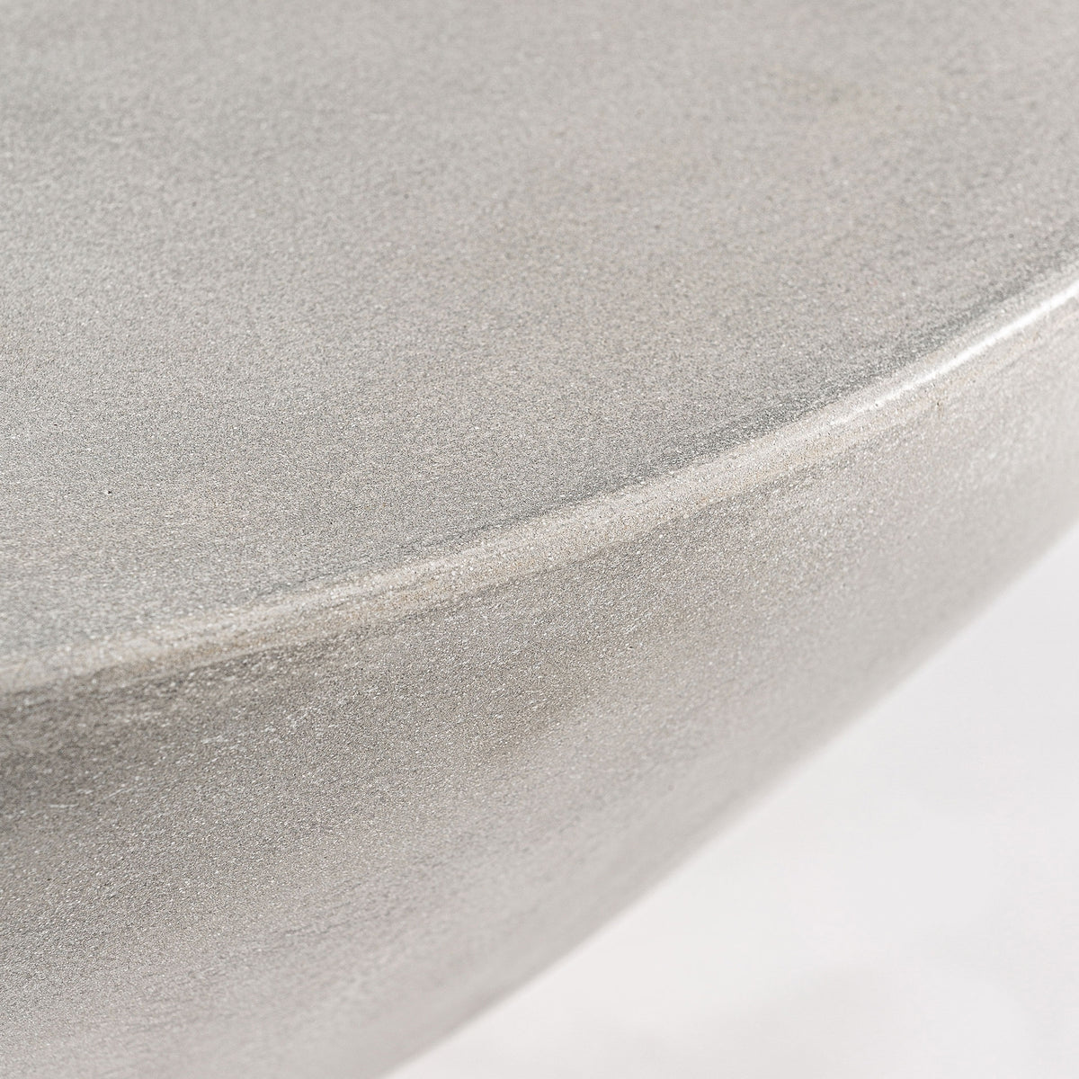 Mesa de centro Telfs — Cemento gris