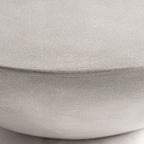 Mesa de centro Telfs — Cemento gris