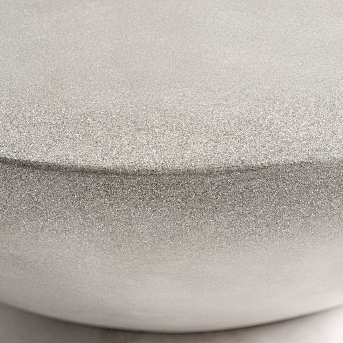 Mesa de centro Telfs — Cemento gris