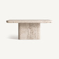 Mesa de centro Theuville — Travertino beige