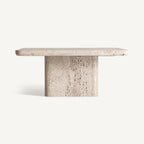 Mesa de centro Theuville — Travertino beige