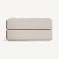 Mesa de centro Whiel — Madera dm blanco roto