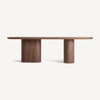 Mesa de comedor Aciera — Madera dm marrón