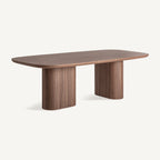Mesa de comedor Aciera — Madera dm marrón