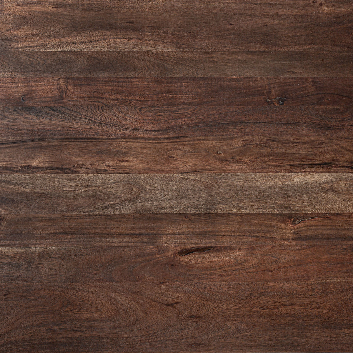 Mesa de comedor Beke — Madera de acacia marrón natural