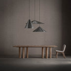 Mesa de comedor Jacquard — Madera de mango marrón claro