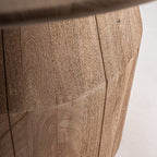 Mesa de comedor Jacquard — Madera de mango marrón claro