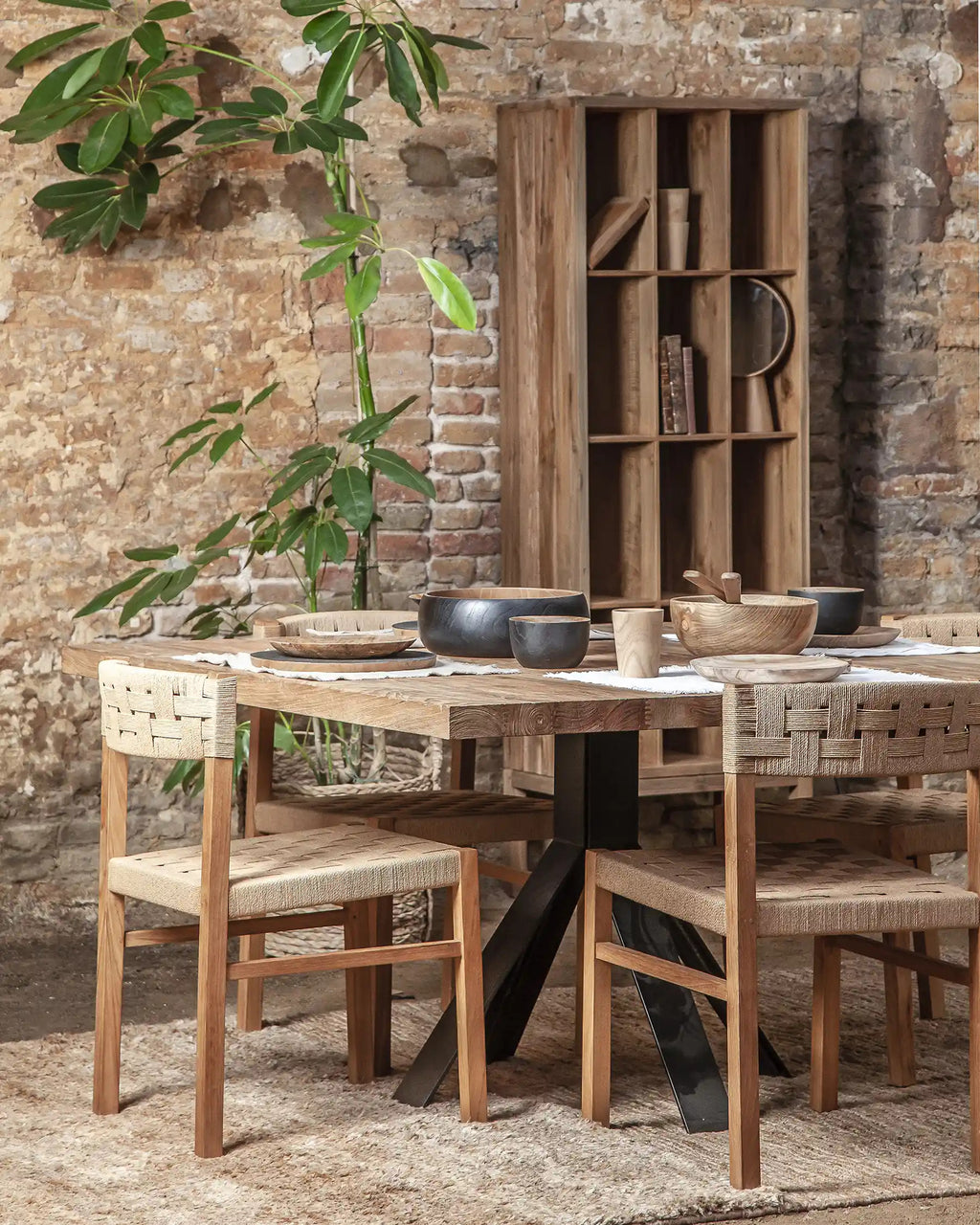 MESA COMEDOR JATI