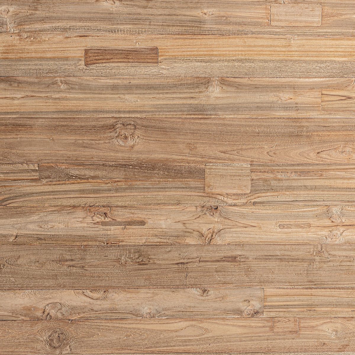 Mesa de comedor Lux — Madera de teca reciclada marrón