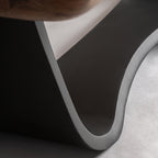 Mesa de comedor Mulfingen — Madera de acacia marrón