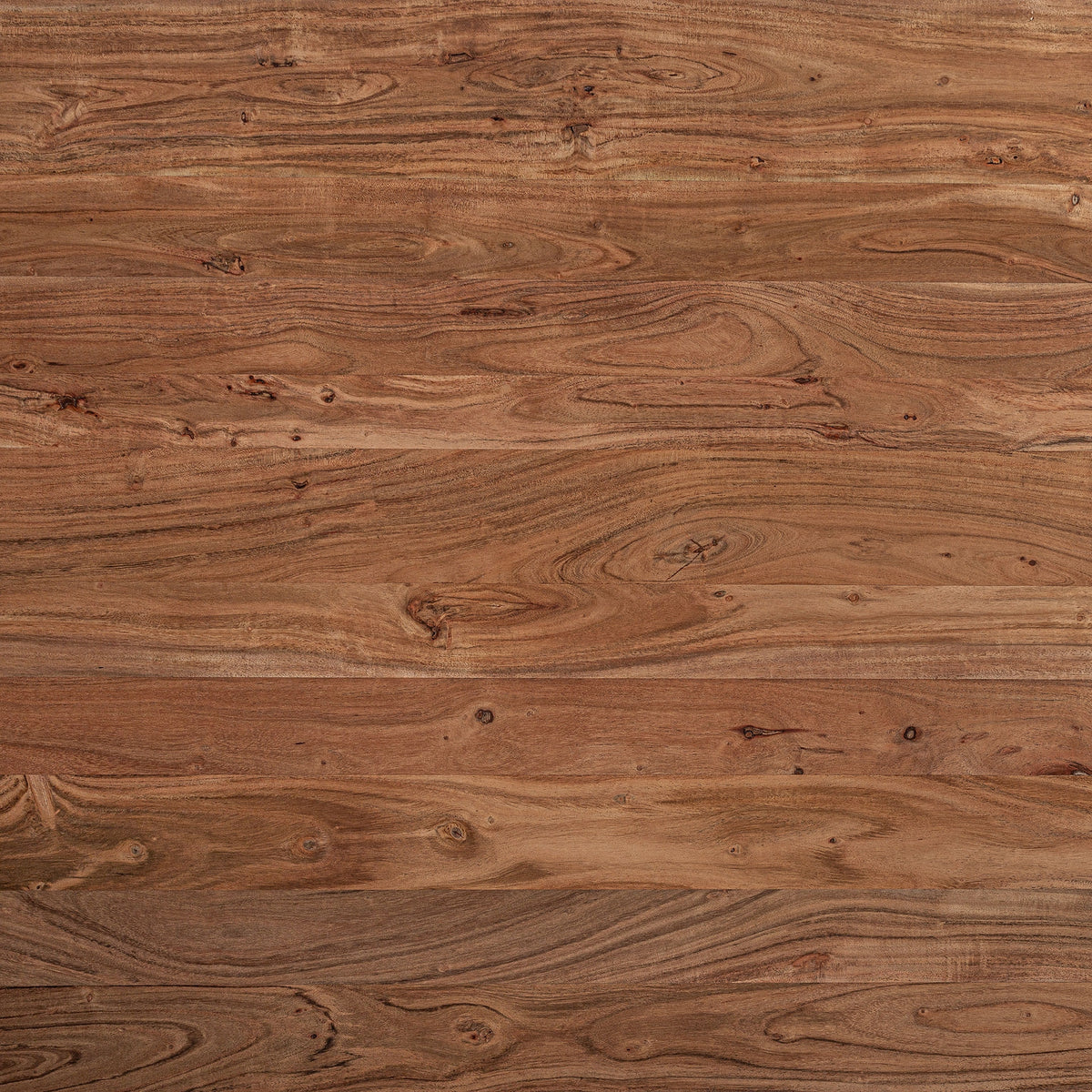 Mesa de comedor Mulfingen — Madera de acacia marrón