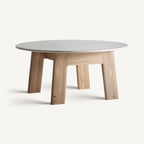 Mesa de comedor Nara — Madera roble marrón