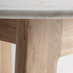 Mesa de comedor Nara — Madera roble marrón