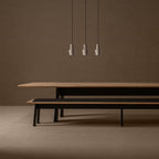 Mesa de comedor Nara — Madera roble marrón